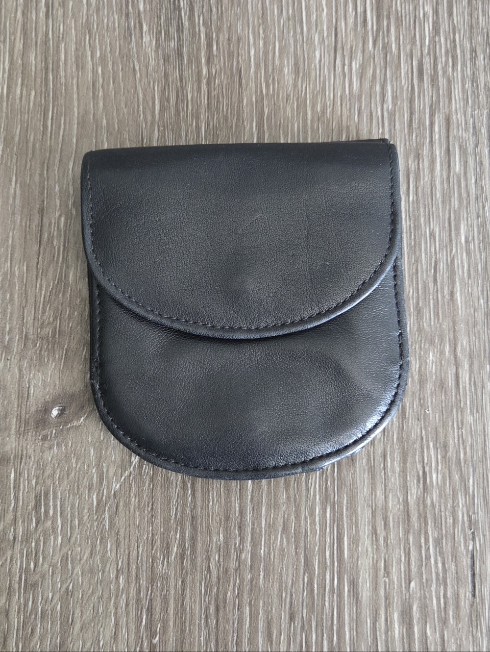 Stone Mountain Black Leather Taxi Wallet